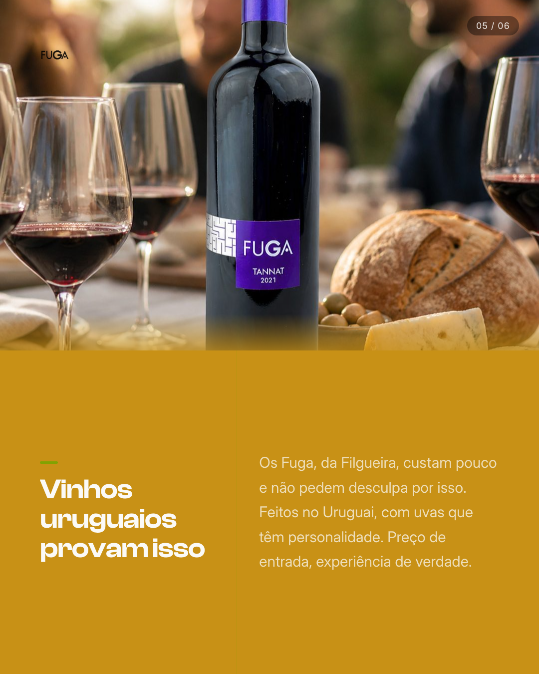 Slide 5 — 3 mitos sobre vinho que travam iniciantes - Fuga