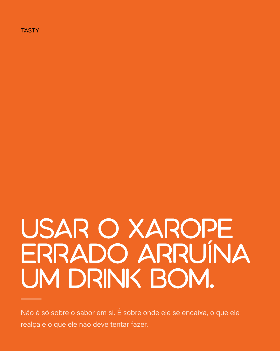 Slide 2 — 5 sabores Tasty Mixers e onde cada um brilha