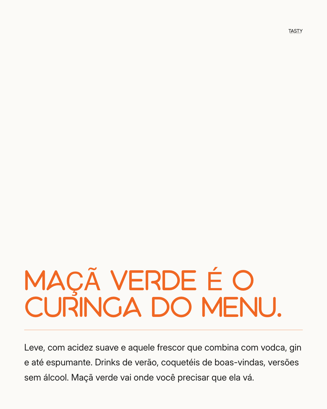 Slide 6 — 5 sabores Tasty Mixers e onde cada um brilha