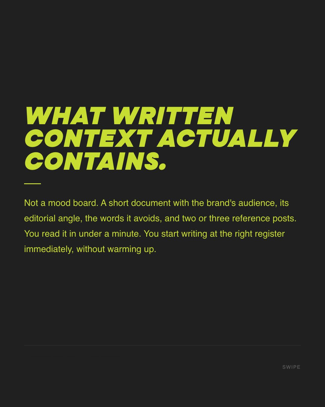 Slide 8 — Context switch is what slows multi-brand ops